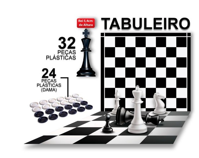 JOGO XADRES E DAMA